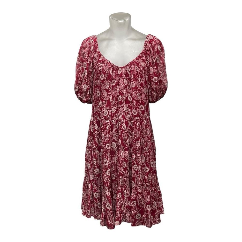 Rebecca Taylor Monarch FleurTiered Dress Size M Romantic Feminine Lightweight